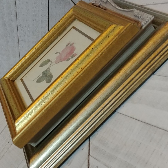 3 Vintage Antique Style Picture Frames Bundle - Picture 6 of 6